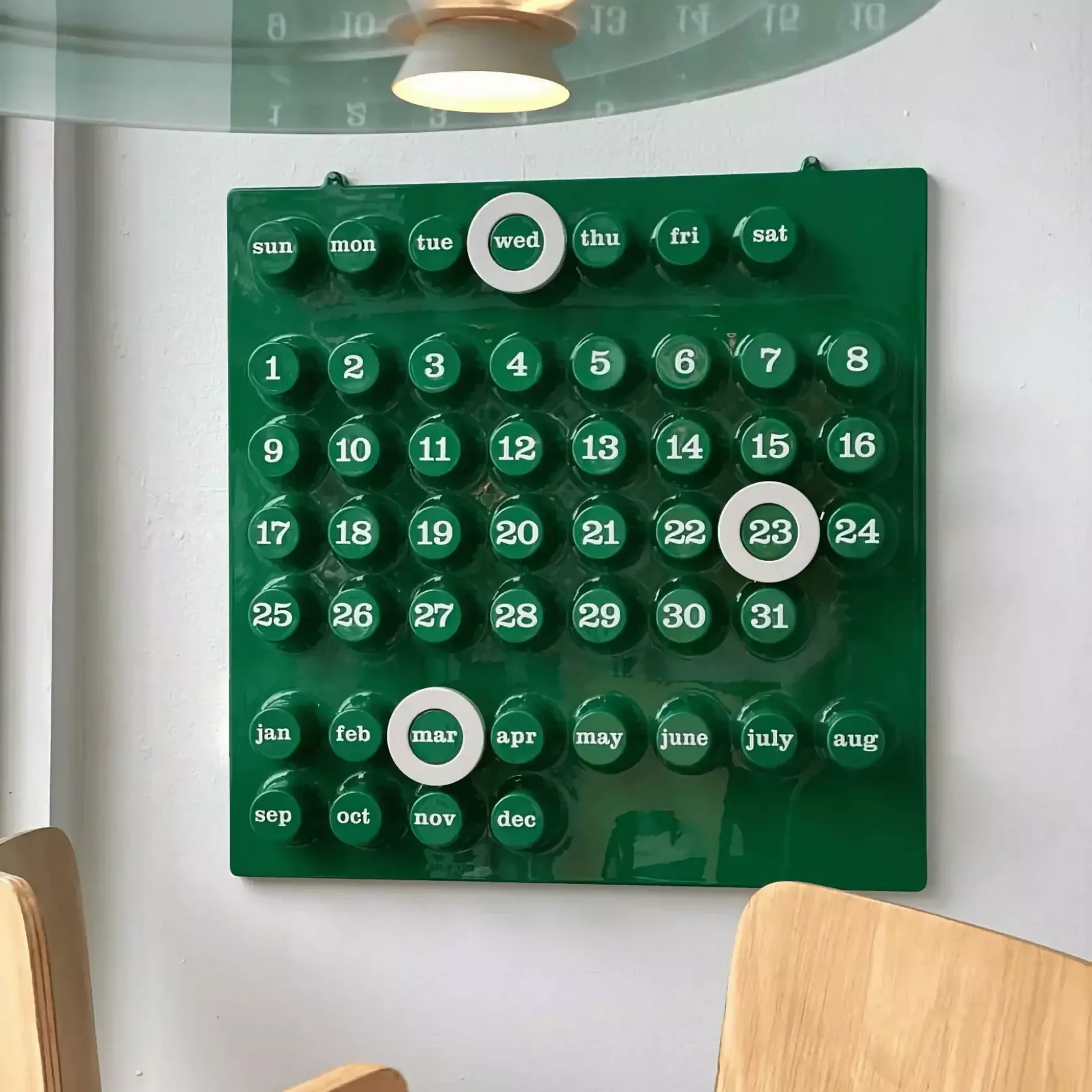 Calendario Ring, otra vista