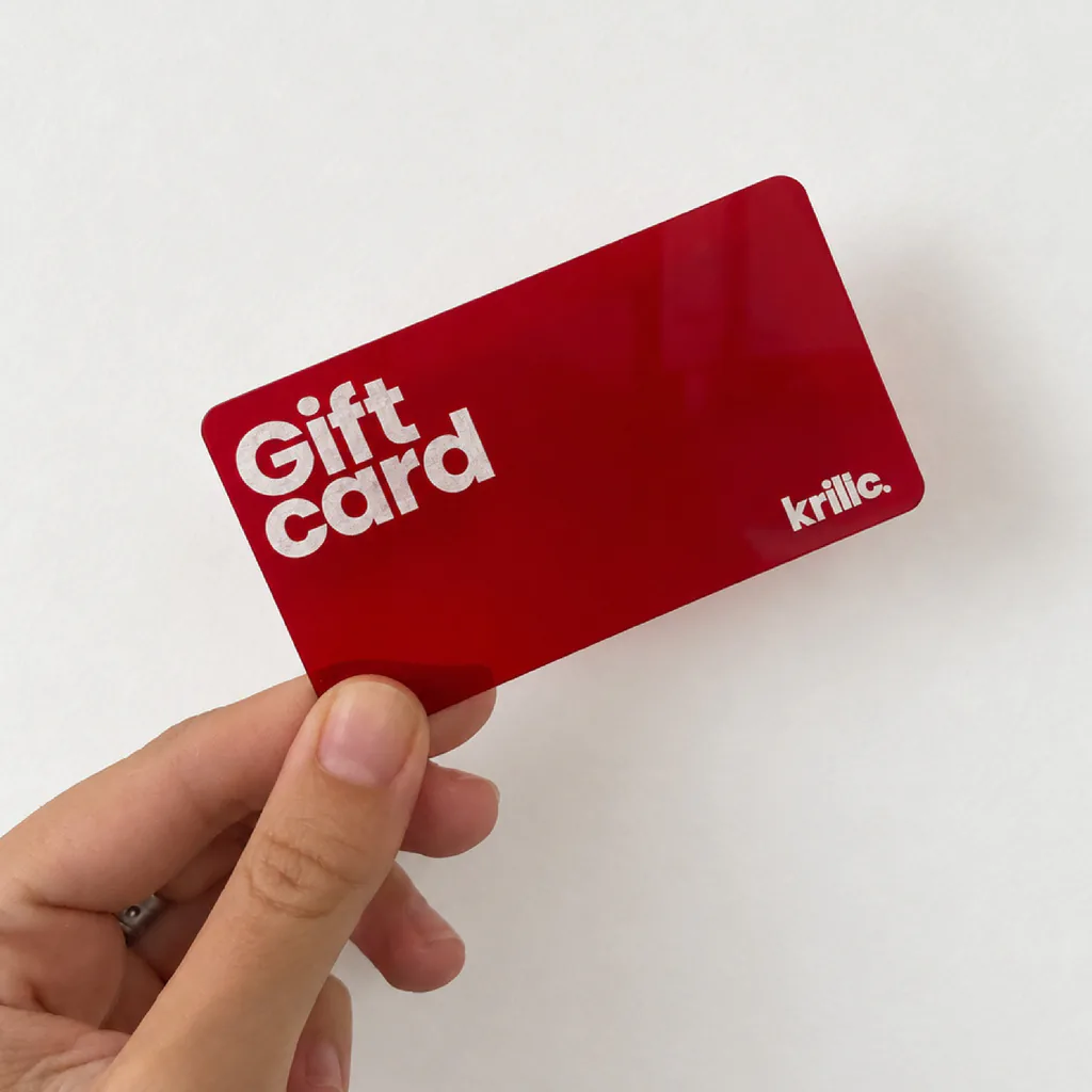 Gift Card Red
