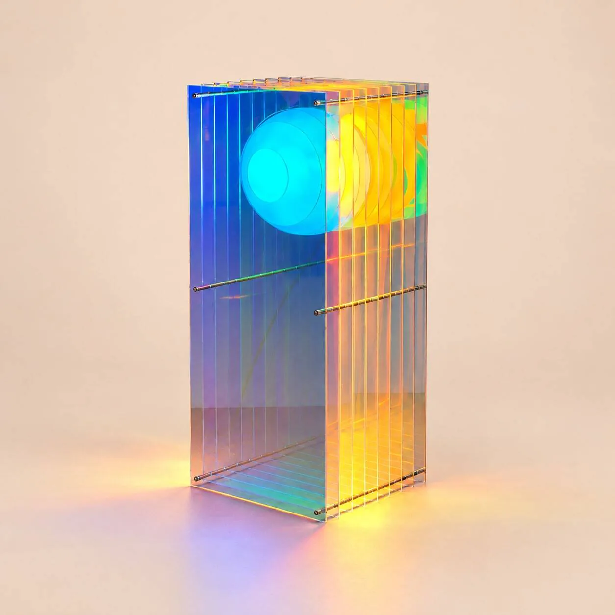 Lámpara Infinite Rectangular Grande Iris