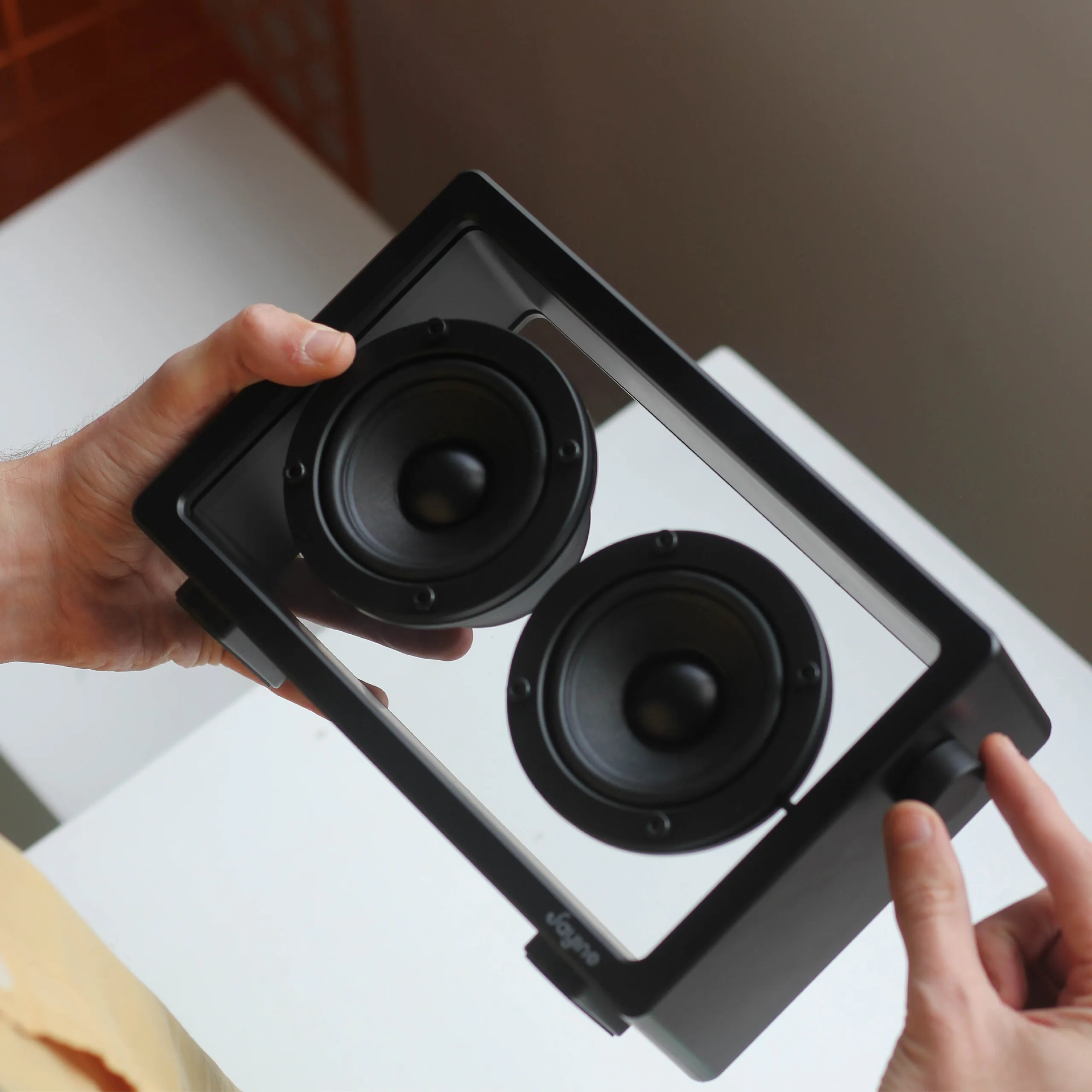 Parlante Cassette BK102 Hi-Fi Negro, otra vista
